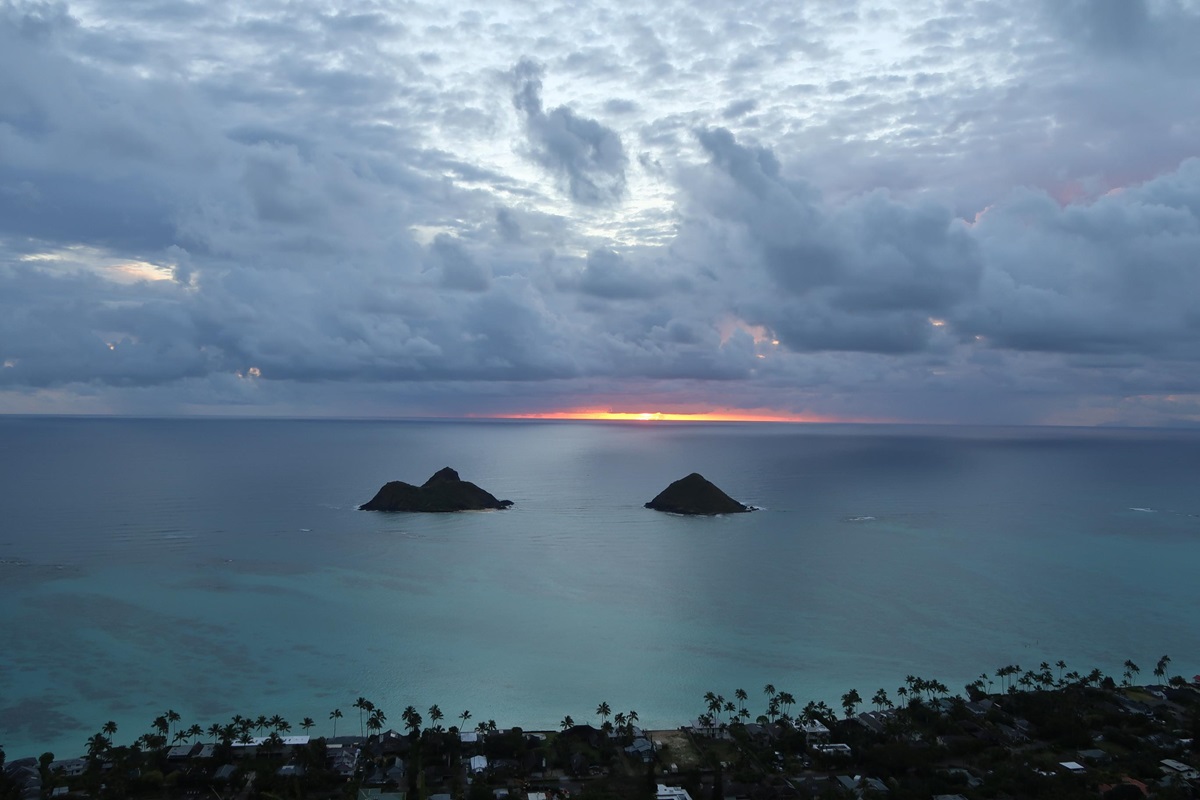 Lever de soleil à Hawaii