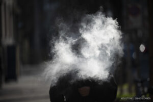 Fumée de cigarette.