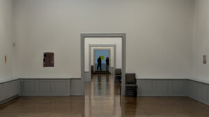 À l'intérieur du Musée des Beaux-Arts de la Chaux-de-Fonds.
